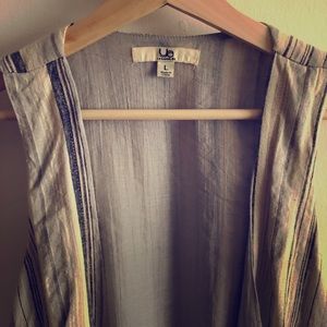 YA Los Angeles layered lightweight vest